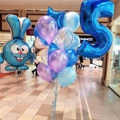Композиция из шаров "Фольга"