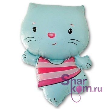 Фигура "Котёнок" голубая