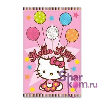 Скатерть "Хеллоу Китти" (Hello Kitty) 1,4 х 2,6 м.