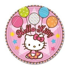 Тарелки "Хеллоу Китти" (Hello Kitty) 8 шт.