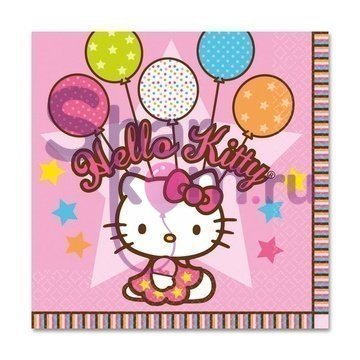 Салфетки "Hello Kitty" 16 шт.