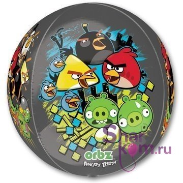 Шар сфера "Энгри Бердс (Angry Birds)"
