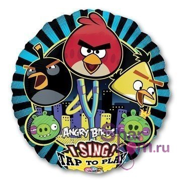 Музыкальный шар "Энгри Бердс (Angry Birds)"