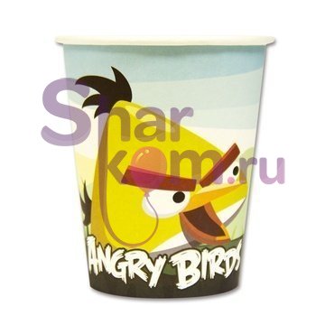 Стаканы "Angry Birds" 8 шт.
