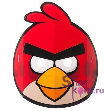Набор масок "Энгри Бердс (Angry Birds)" 8 шт.