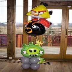 Композиция из шаров "Весёлый праздник"