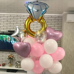 Композиция из шаров "Нежное ассорти"