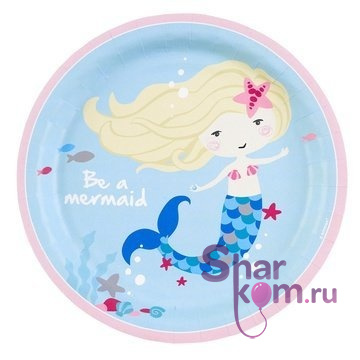 Тарелки "Русалочка" 8 шт.