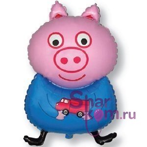 Фольгированная фигура "Свинка Джордж"