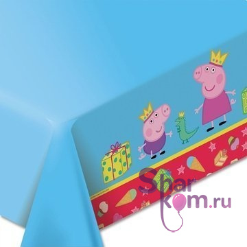 Скатерть "Свинка Пеппа" 1,33м*1,83м.
