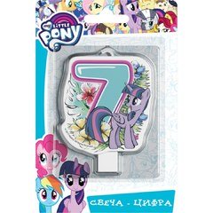 Свеча 7 "Пони" 8 см.