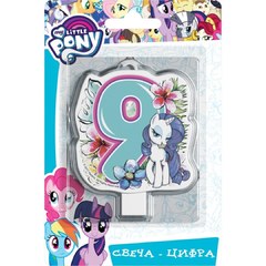 Свеча 9 "Пони" 8 см.