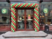 Арка из шаров 