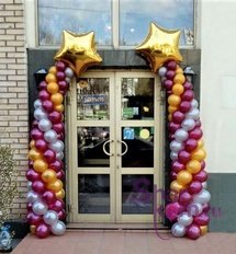 Арка из шаров 