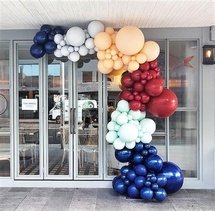 Разнокалиберная гирлянда 
