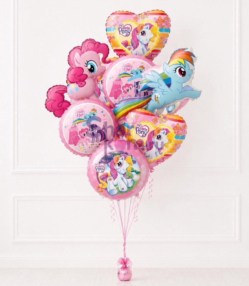 Композиция из шаров "Мой Пони (My Pony)"