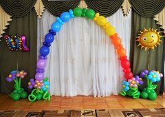 Арка из воздушных шаров "Бабочка"