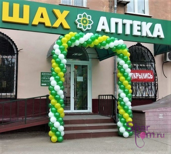 Арка из шаров "Красивая связка"