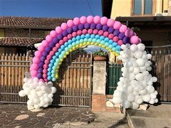 Арка из шаров "Зефирная"