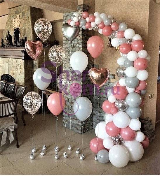 Оформление шарами свадьбы - купить недорого с доставкой по Москве на gkhyarovoe.ru