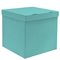 Коробка для воздушных шаров 60*60*60 (тиффани)