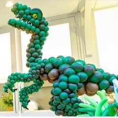 Фигура из шаров "Вип Динозавр Велоцираптор (VIP Dinosaur Velociraptor)"