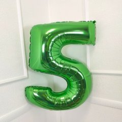 "Цифра 5" Зеленая