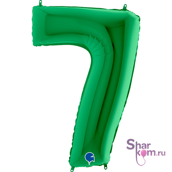 "Цифра 7" Зеленая
