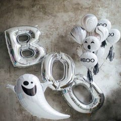 Композиция из шаров "Буу (BOO)" приведение