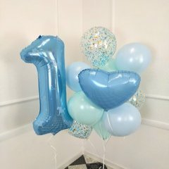 Композиция из шаров "1 годик!"