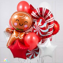 Композиция из шаров "Пряник!"
