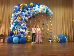 Фотозона - Млечный путь с месяцем