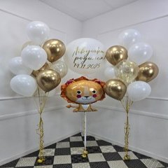 Композиция из шаров "Львенок Аррр"