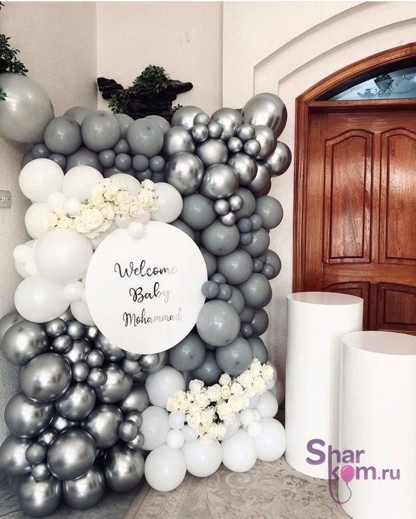 Фотозона "Серебряный месяц (Silver month)"