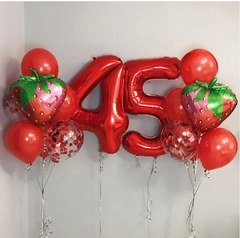 Композиция из шаров "Ягодка опять"