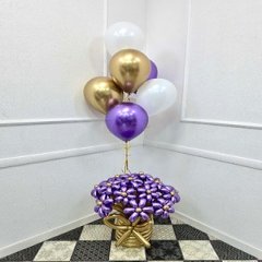 Композиция "Букет ромашек с шарами"