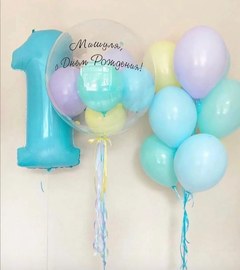 Композиция из шаров "Нежные моменты"
