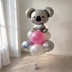 Фонтан из шаров "Малышка коала"