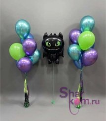 Композиция из шаров 