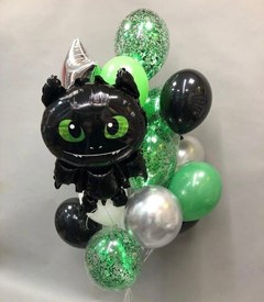 Композиция из шаров "Эти зеленые глаза"