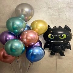 Композиция из шаров "Мой друг Беззубик"