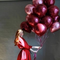 Фонтан из шаров "Бордо хит сезона"