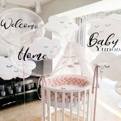 Композиция из шаров "Добро пожаловать домой, малышка" (Welcome Home Baby)