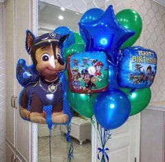 Композиция из шаров "Чейз с друзьями"