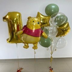 Композиция из шаров "Привет, Винни Пух!"