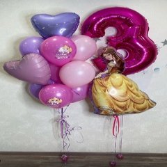 Композиция из шаров "Белль и Скай"