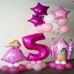 Композиция из шаров "Принцесса на 5 лет"