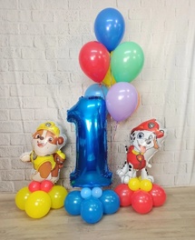 Композиция из шаров