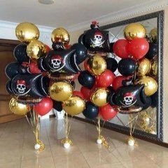 Композиция из 4 фонтанов "Пиратский флот"