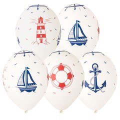 Шары "Морские", пастель